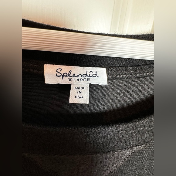 Splendid black Long Sleeve Top - Picture 3 of 7